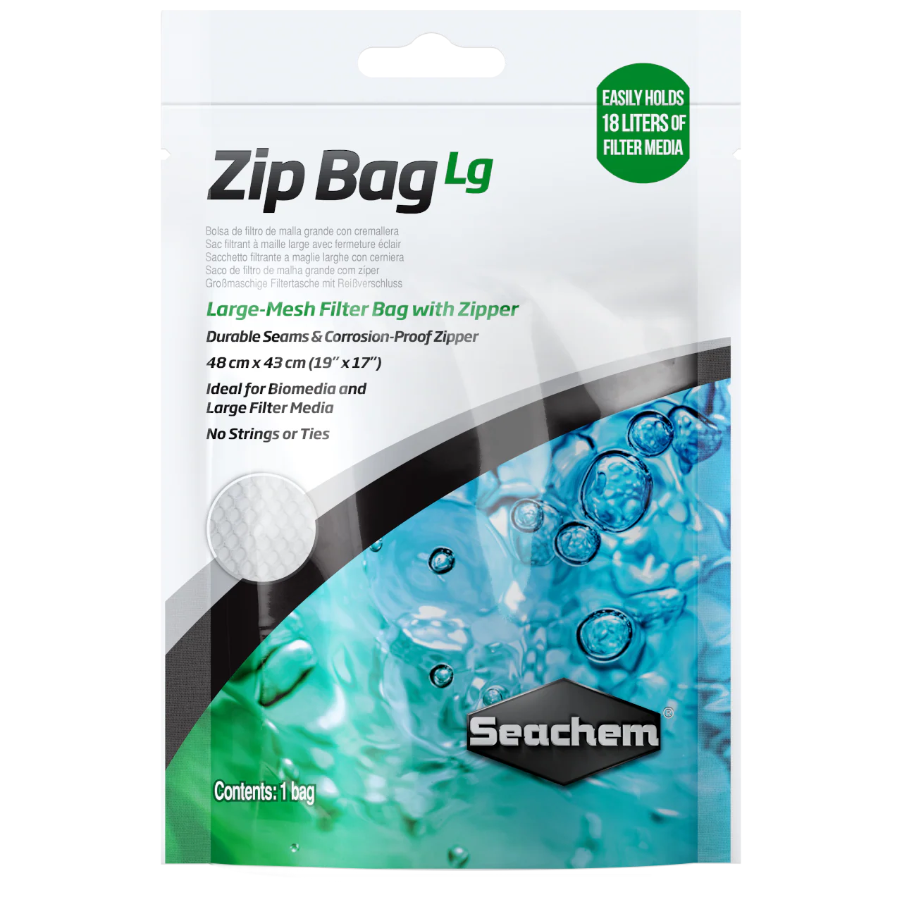 Seachem Zip Bag Large Mesh