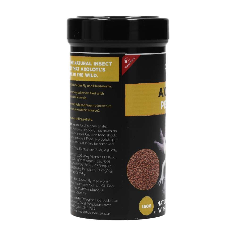 Fish Science Axolotl Pellets 150g