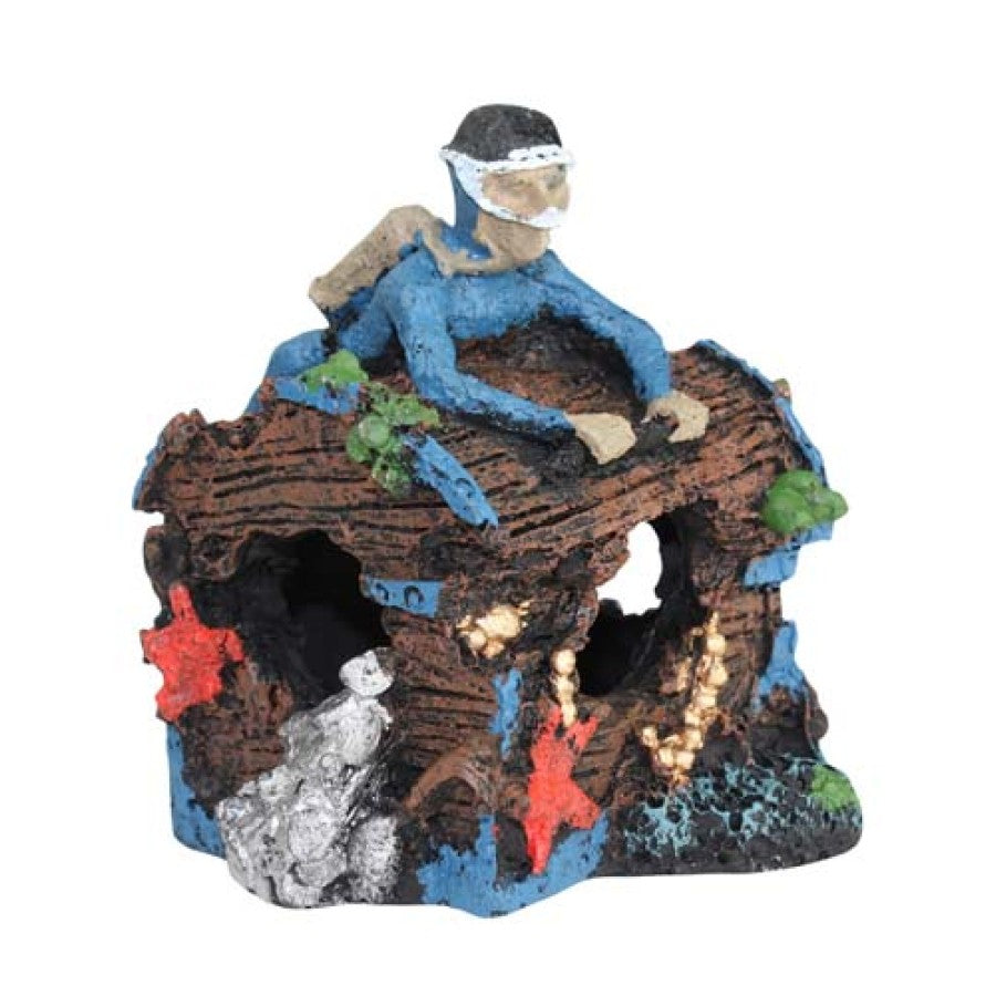 Aqua One Diver On Treasure Chest