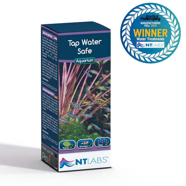 NT Labs Tap Water Safe Chlorine Aquarium Water Dechlorinator 100ml