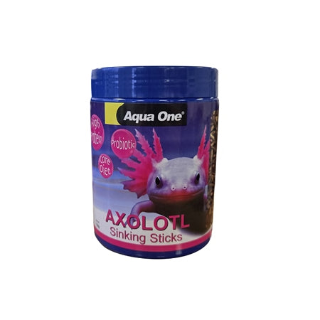 Aqua One Axolotl Sinking Sticks with Garlic 130g