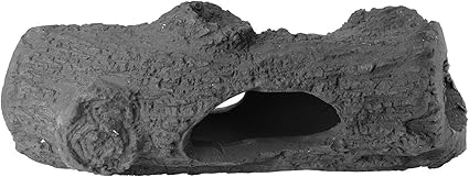 Fluval Ceramic Decor Log Ornament for Shrimp and Crayfish