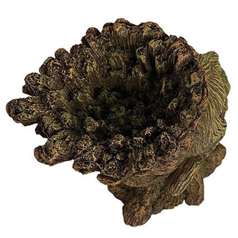 Aqua One Aquarium Fish Tank Tree Man Head Decor Ornament