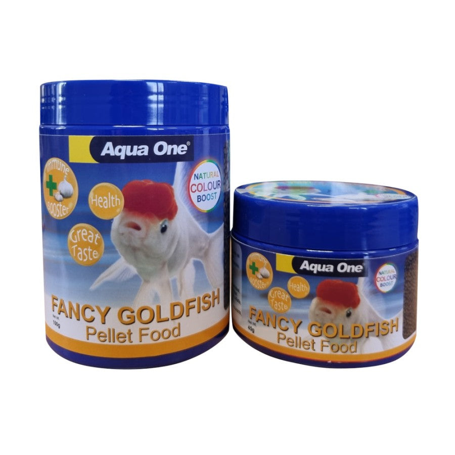 Aqua One Fancy Goldfish Pellet with Garlic 2 Sizes
