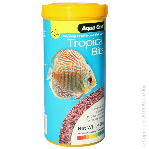 Aqua One Tropical Fish Bits 400G
