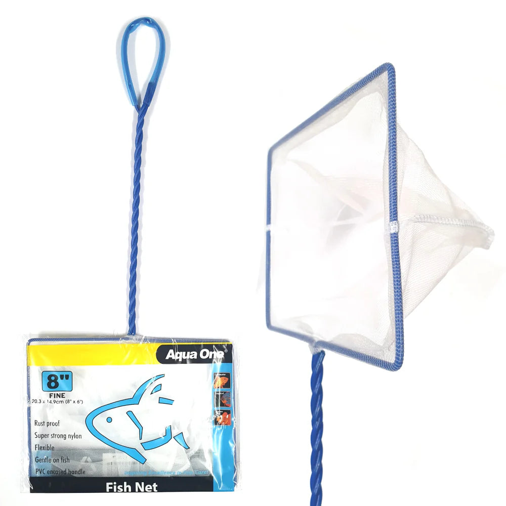 Aqua One Aquarium Fish Nets 8inch- 20cm