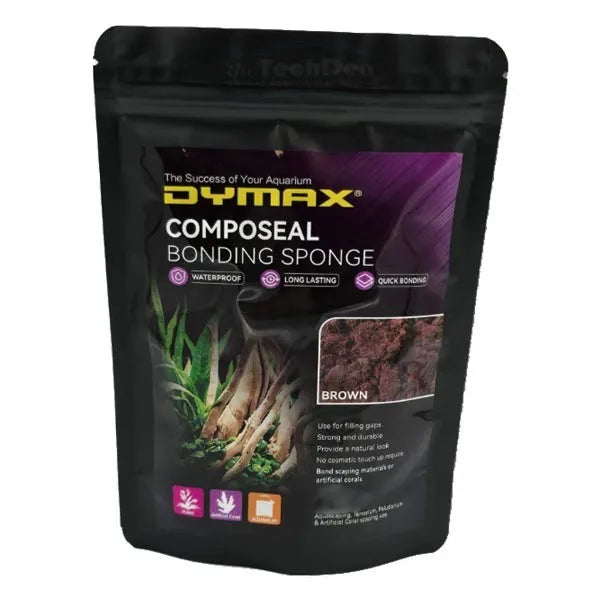 Dymax Composeal Brown Bonding Sponge 25g for aquascaping