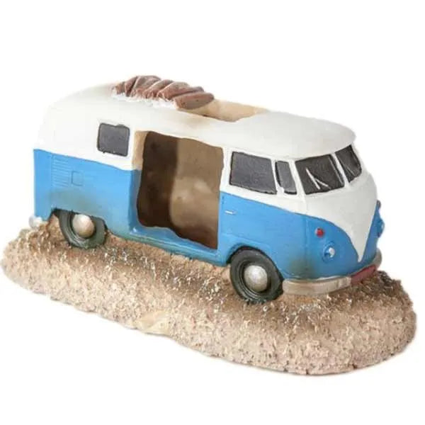 Betta Aquarium Ornament Retro VW Camper Van