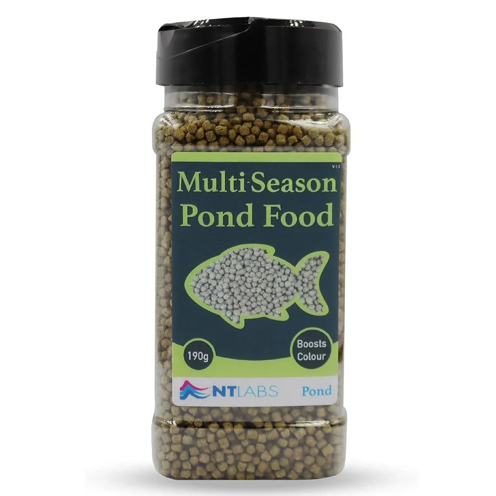 NT Labs Multi Season Pond Food 190g floating pellets for pond fish