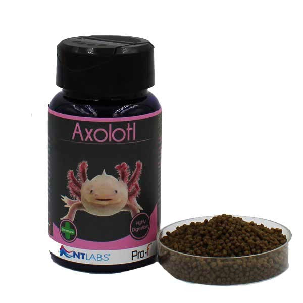 NT Labs Pro-f Junior Axolotl Pellets 60g amphibian food