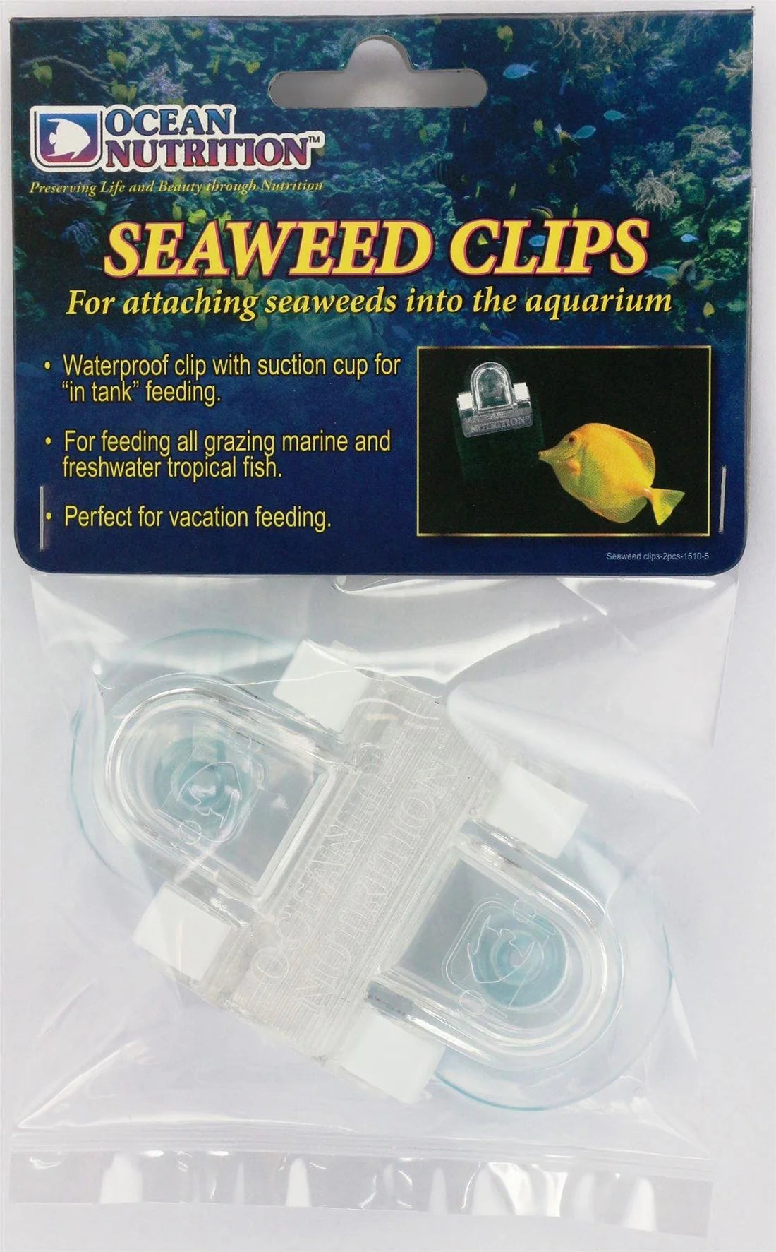 Ocean Nutrition Seaweed Clips (twin pack)
