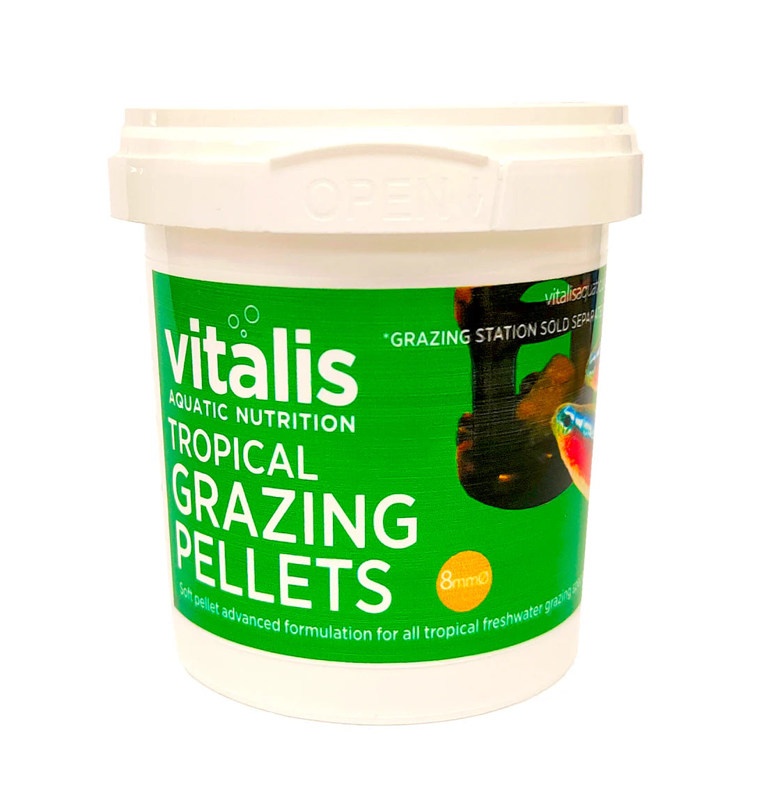 Vitalis Tropical Grazing Pellets 8mm (80g)