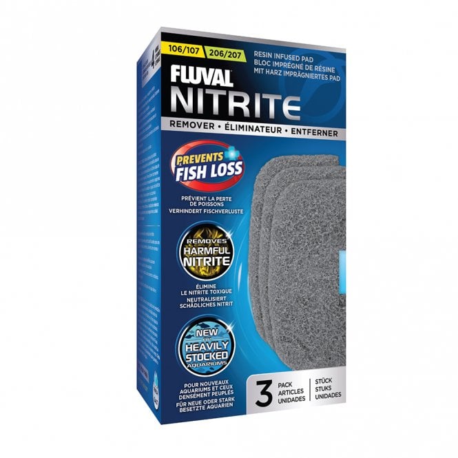 Fluval Nitrite Removal Pads 106/107, 206/207 (3 Pack) Discounted