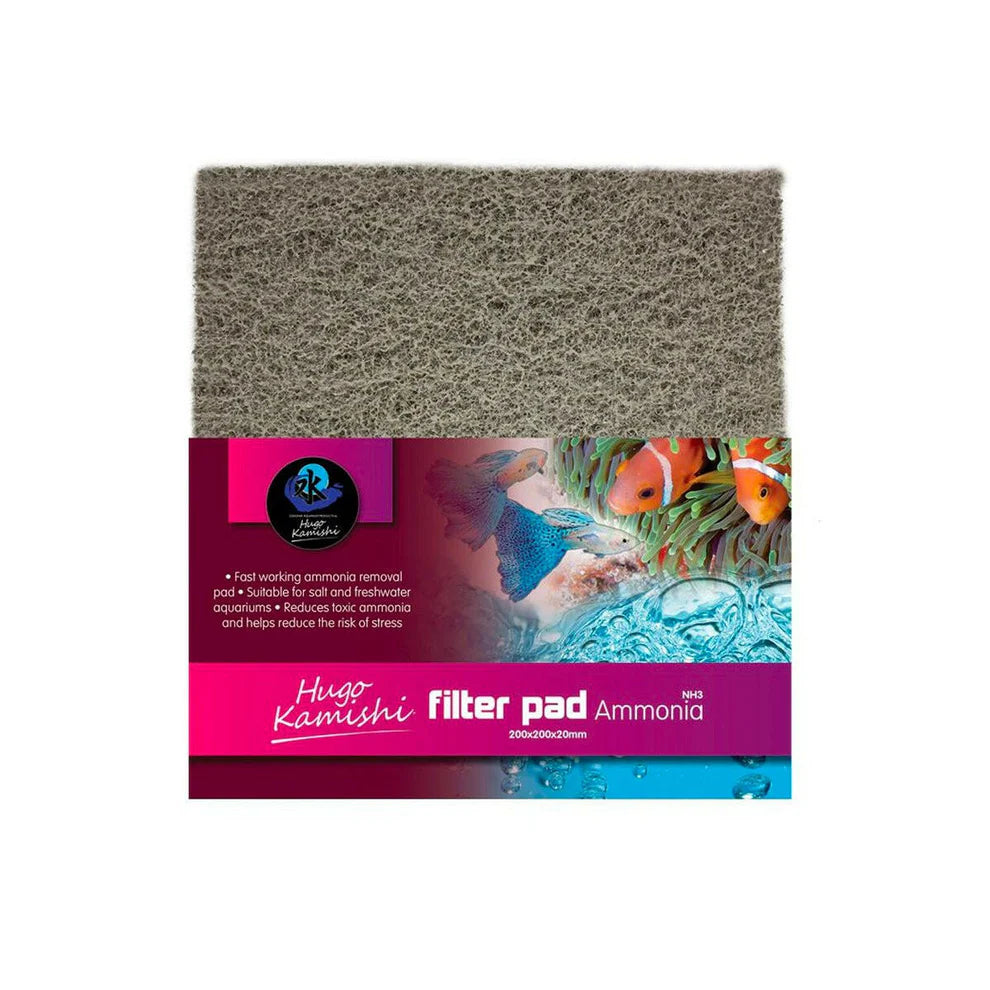 Hugo Kamishi Ammonia Removal Filter Pad – 20x20x2cm