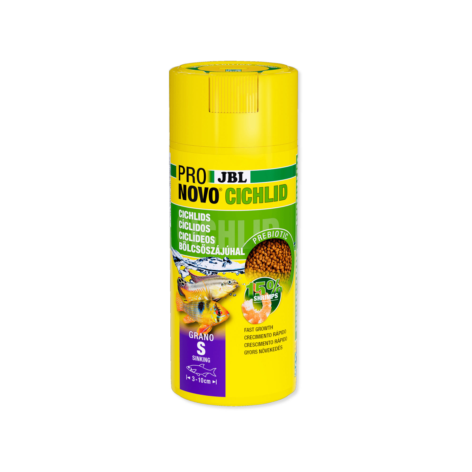 JBL PRONOVO CICHLID GRANO S 250ml
