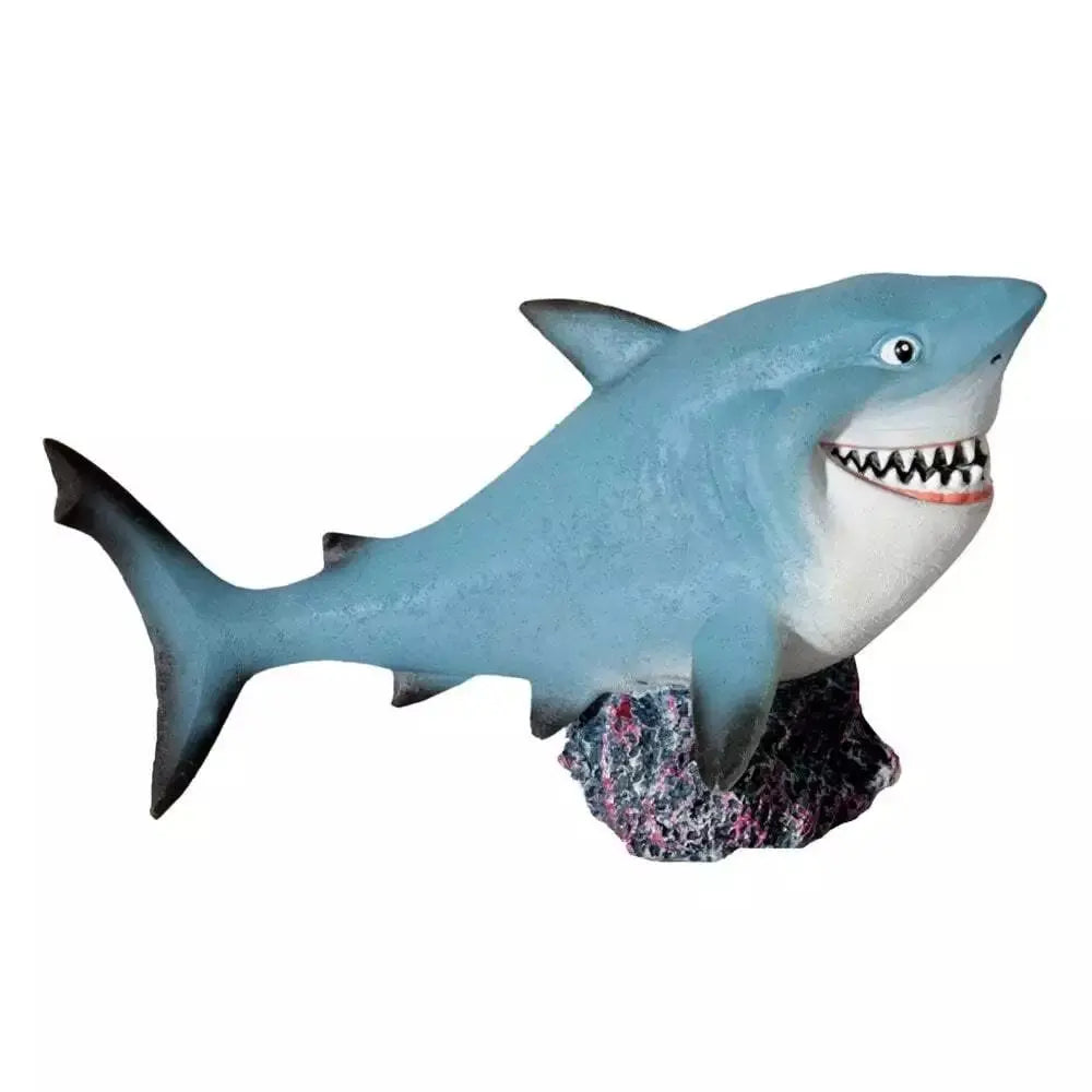 Aqua One Shark Aquarium Fish Tank Decor Ornament