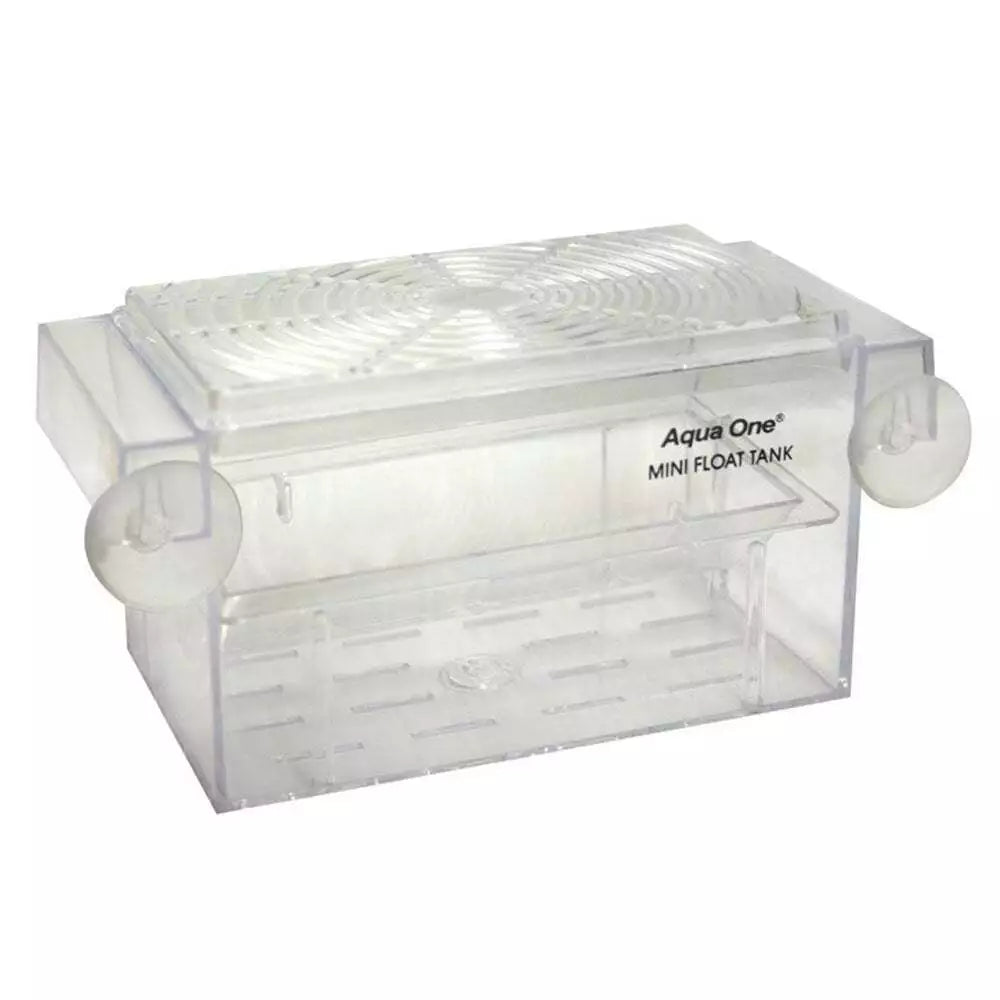 Aqua One Floating Aquarium Fish Tank Fry Breeding Trap - Midi Float Guppy Tank