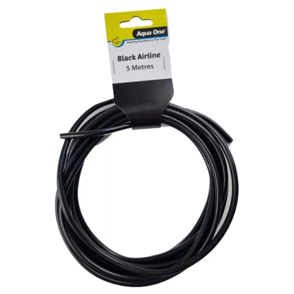 Aqua One Aqua One Airline PVC Black 5M