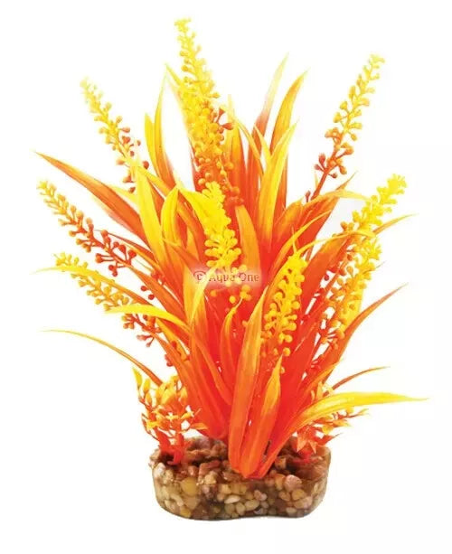 Aqua One Vibrance - Orange Cabomba With Gravel Base (M) 20cm
