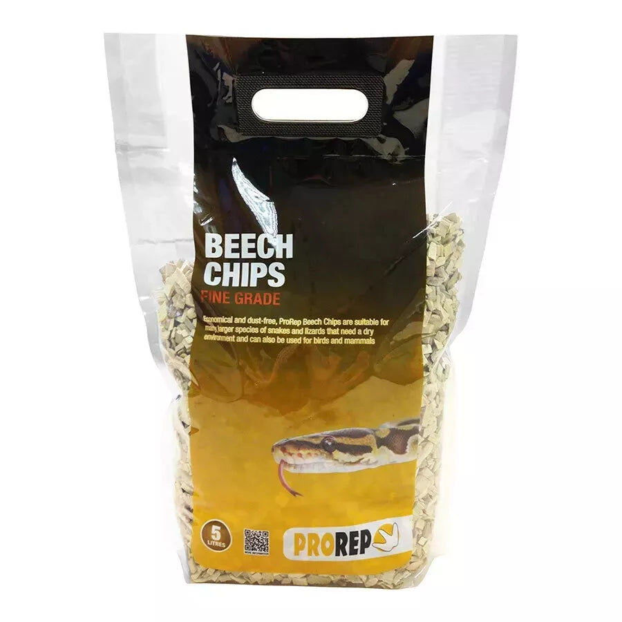 ProRep Reptile Beech Chips Fine Grade Viv Substrate Wood 100% Natural Floor