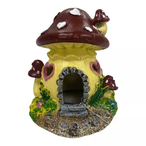 Aqua One Fairy Mushroom House Aquarium Ornament