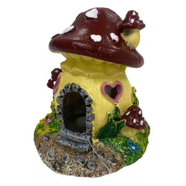 Aqua One Fairy Mushroom House Aquarium Ornament