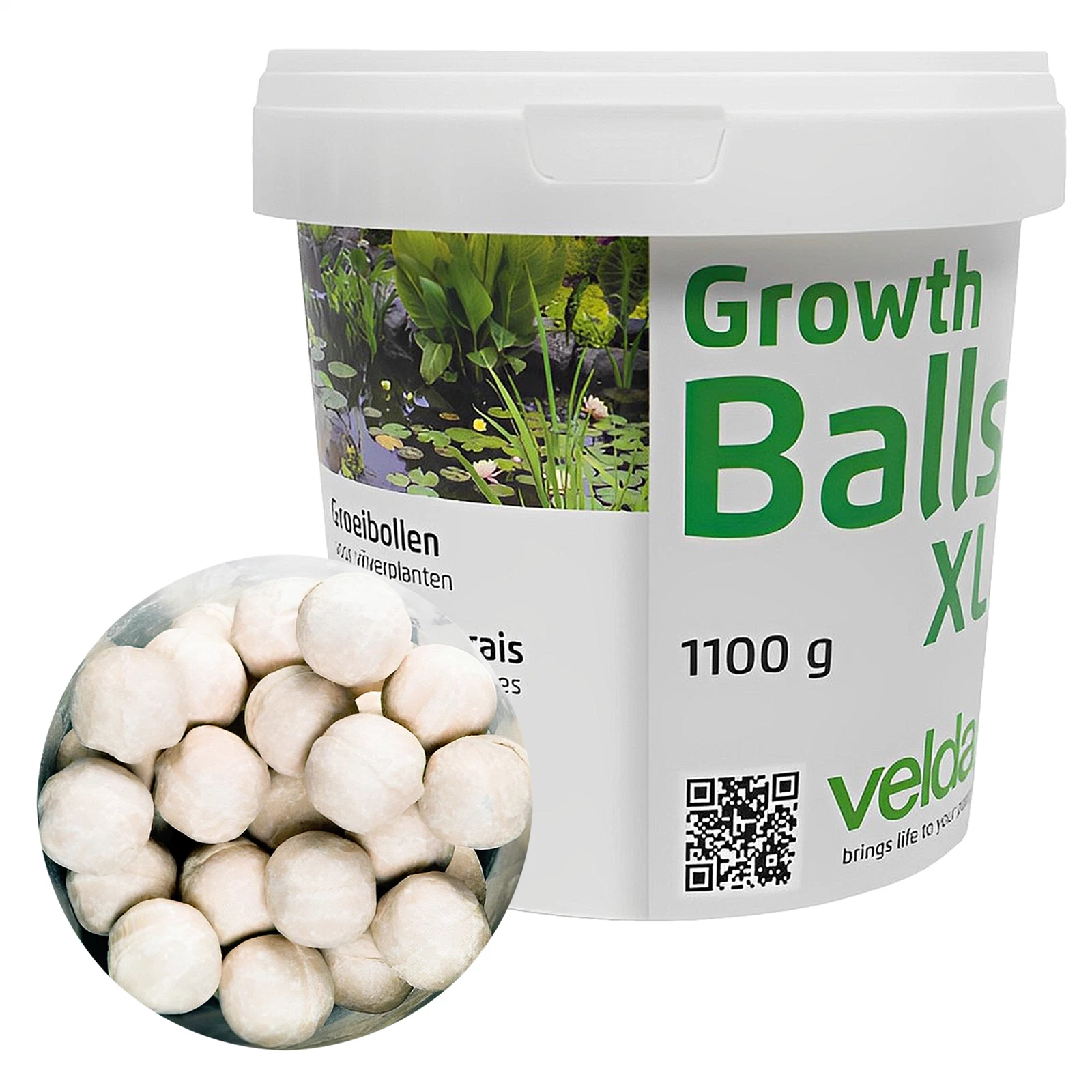 VELDA GROWTH BALLS XL PLANT FERTILIZER SUPER FOOD FEED 1100g