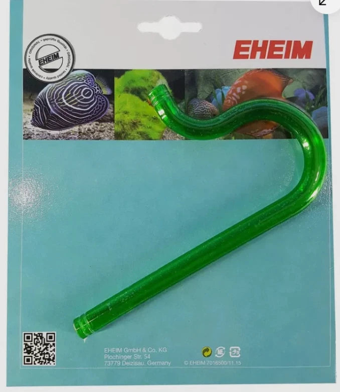 Eheim Outlet Pipe for 9/12mm Aquarium Hose Shepherds Crook 4003710