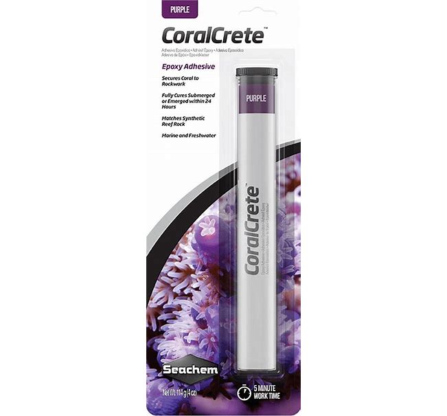 Seachem Coralcrete Purple 114G