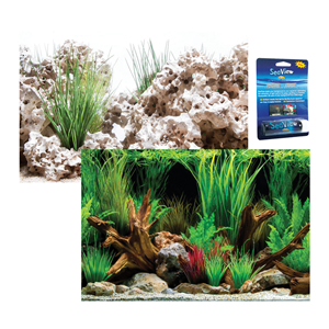 Hugo Cloud, Stone or water Aquarium Background (30 × 60 cm).