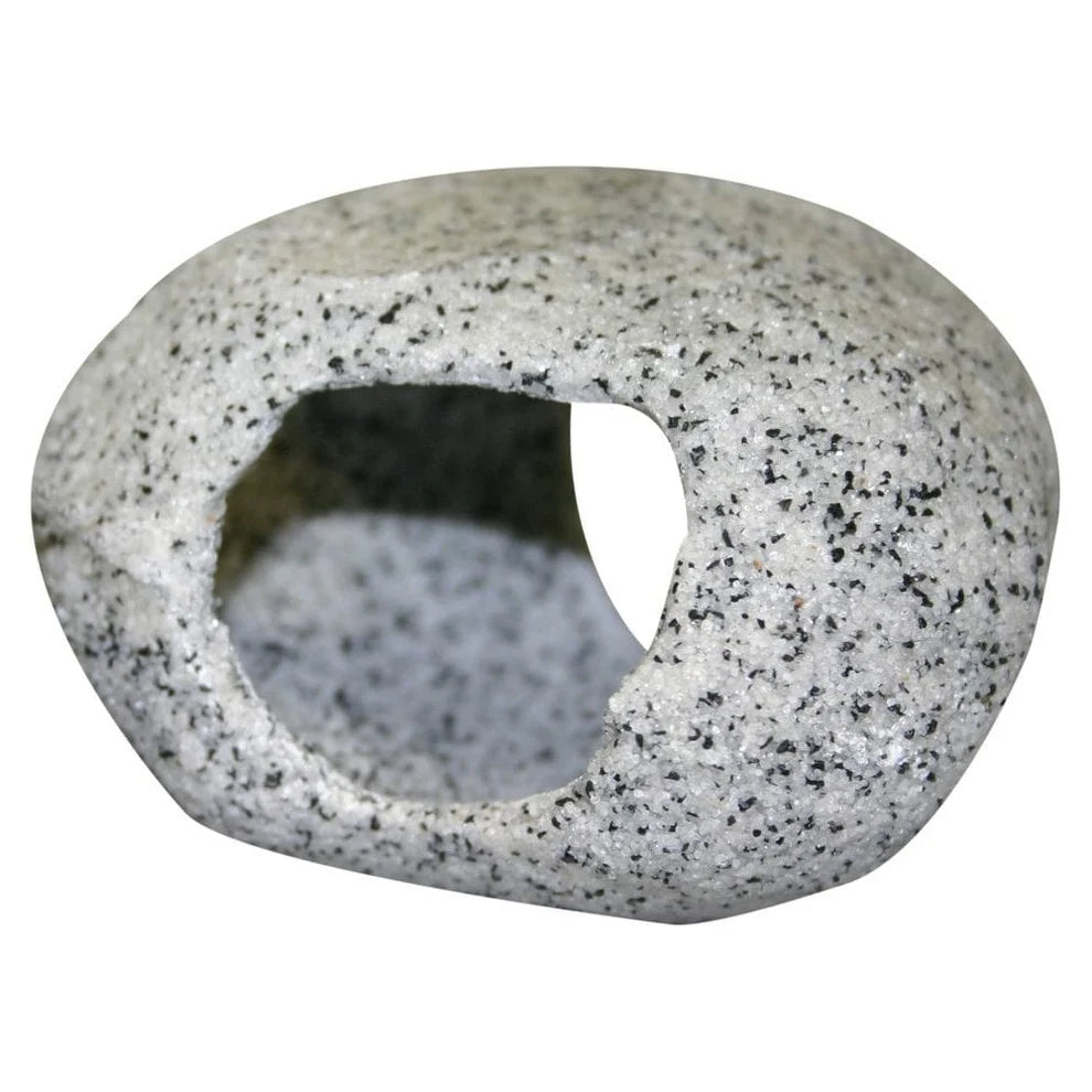 Aqua One Round Marble Cave Aquarium Ornament 12.5 x 12 x 8cm