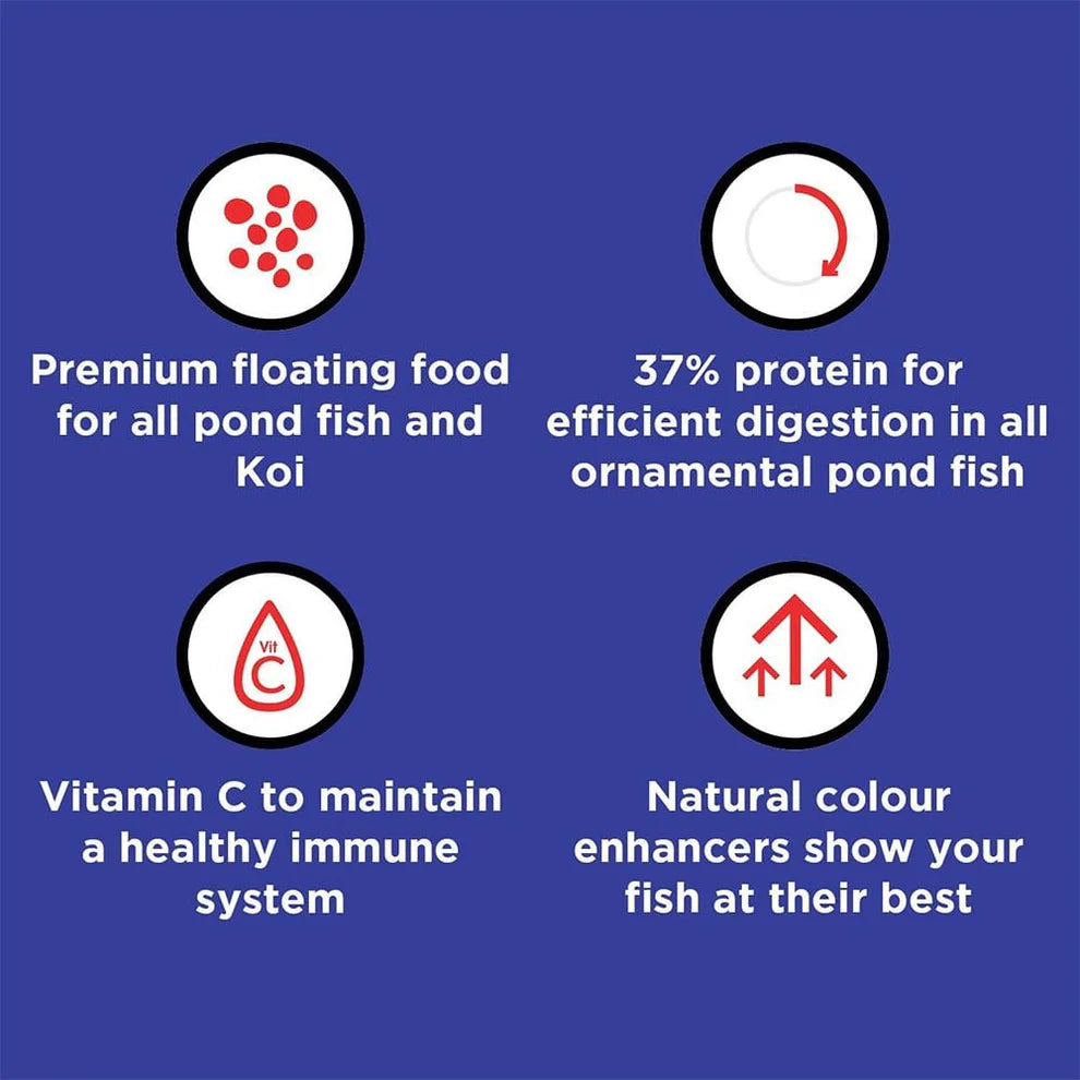 Nishikoi Growth 2Mm Small 350G