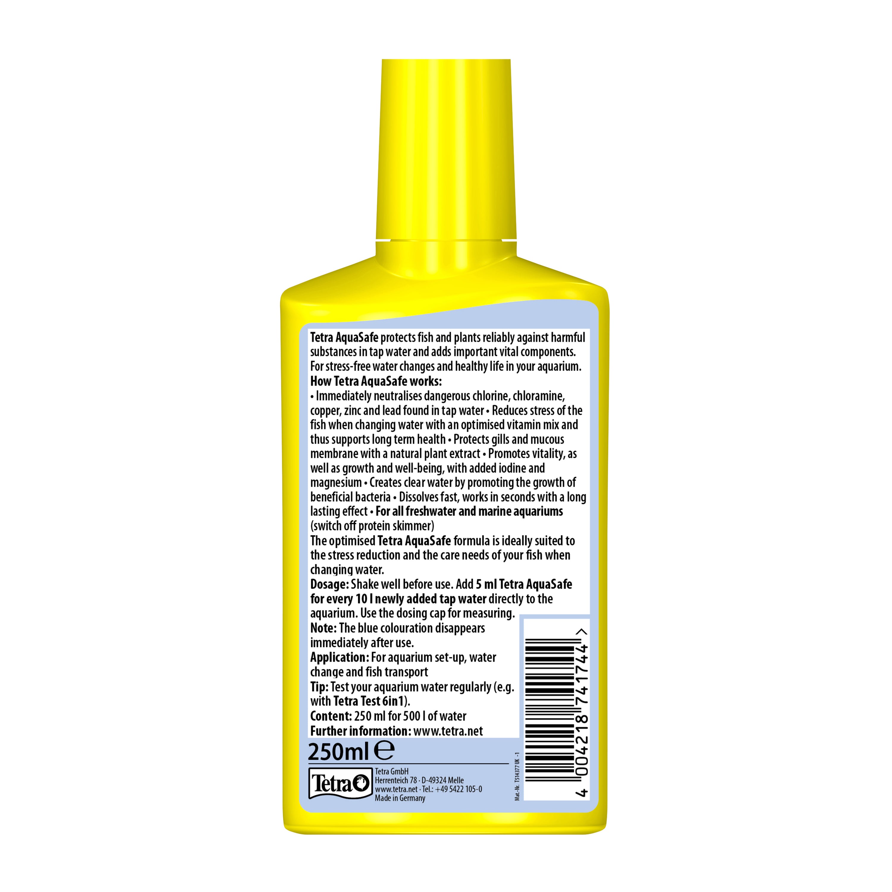 Tetra Aquasafe 250Ml
