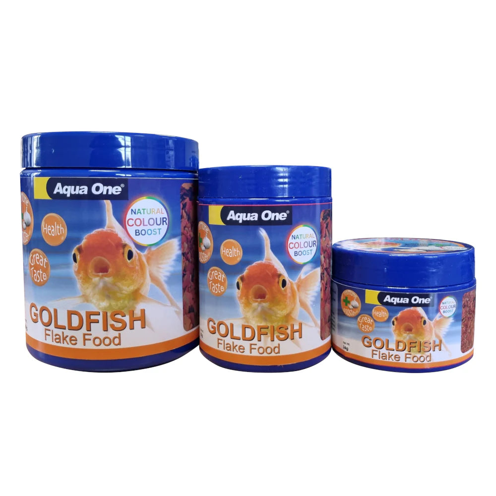 Aqua One Goldfish Flake with Garlic 3 Sizes