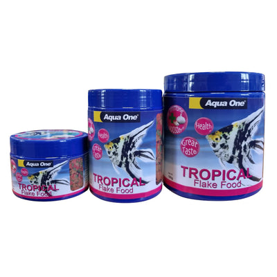 Aqua One Tropical Flake with Garlic 3 Sizes