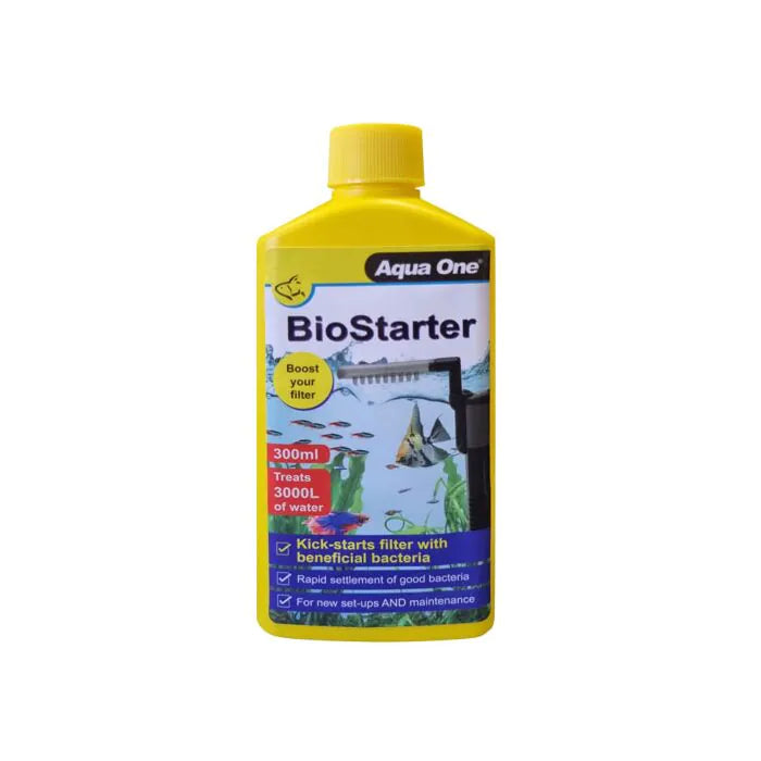 Aqua One BioStarter 150ml – Aquarium Filter Bacteria & Water Treatment