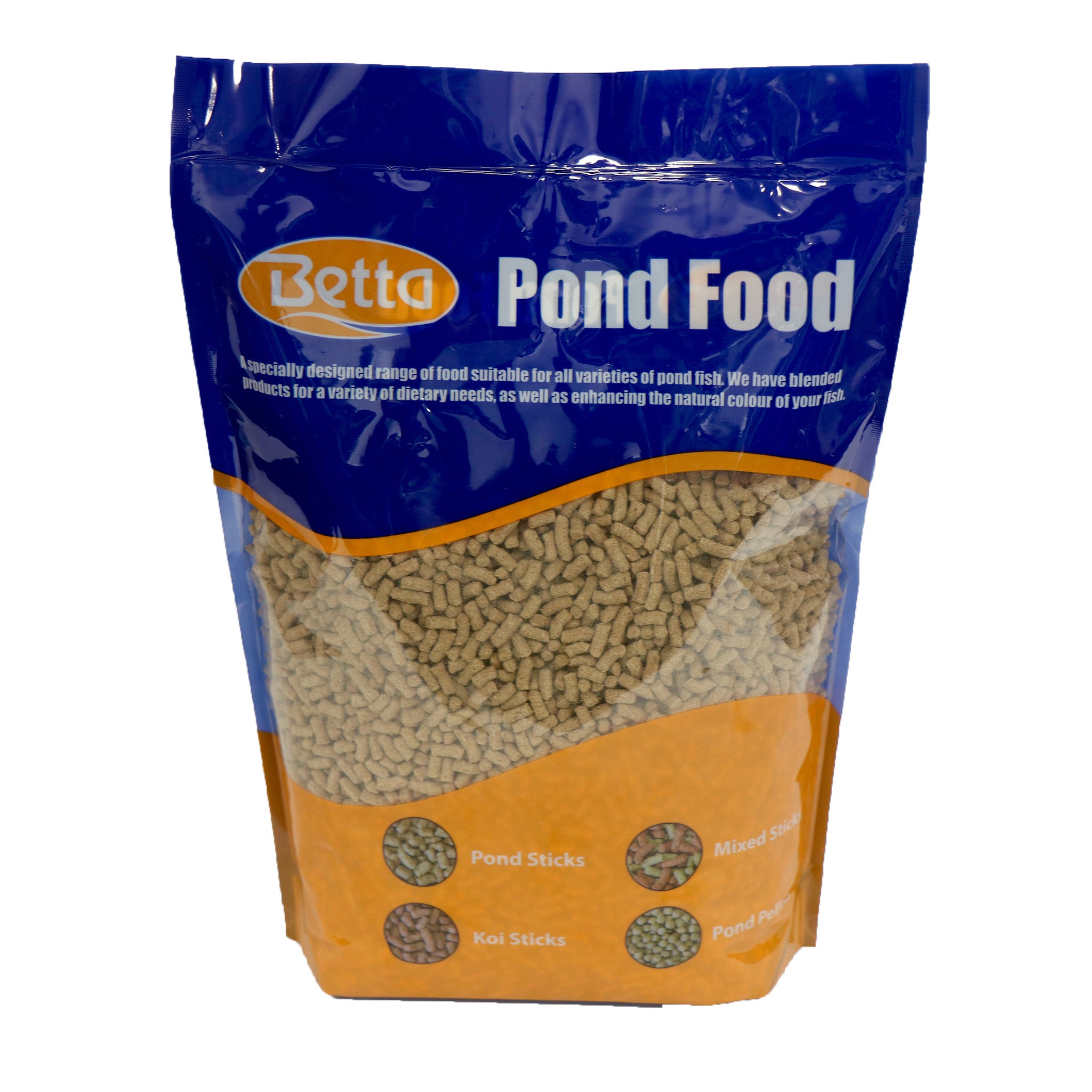 Betta Pond Natural Sticks Pouch 1kg