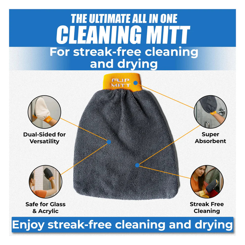 Flipper Cleaning Mitt 2 In 1