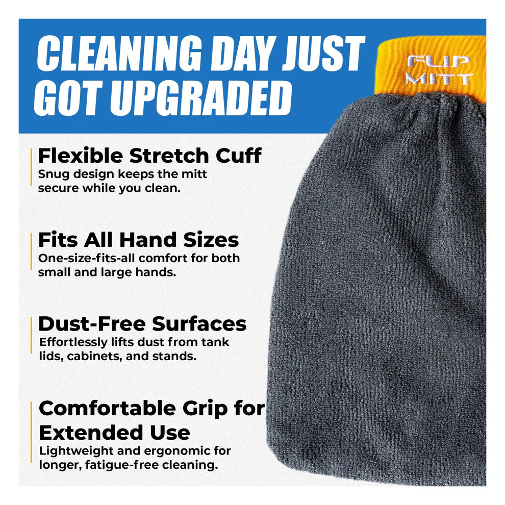 Flipper Cleaning Mitt 2 In 1