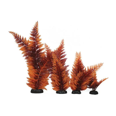 HUGO BROAD LEAF FERN RED 13CM
