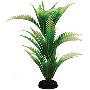 Hugo Kamishi African Fern 20cm artificial aquarium plant in freshwater fish tank