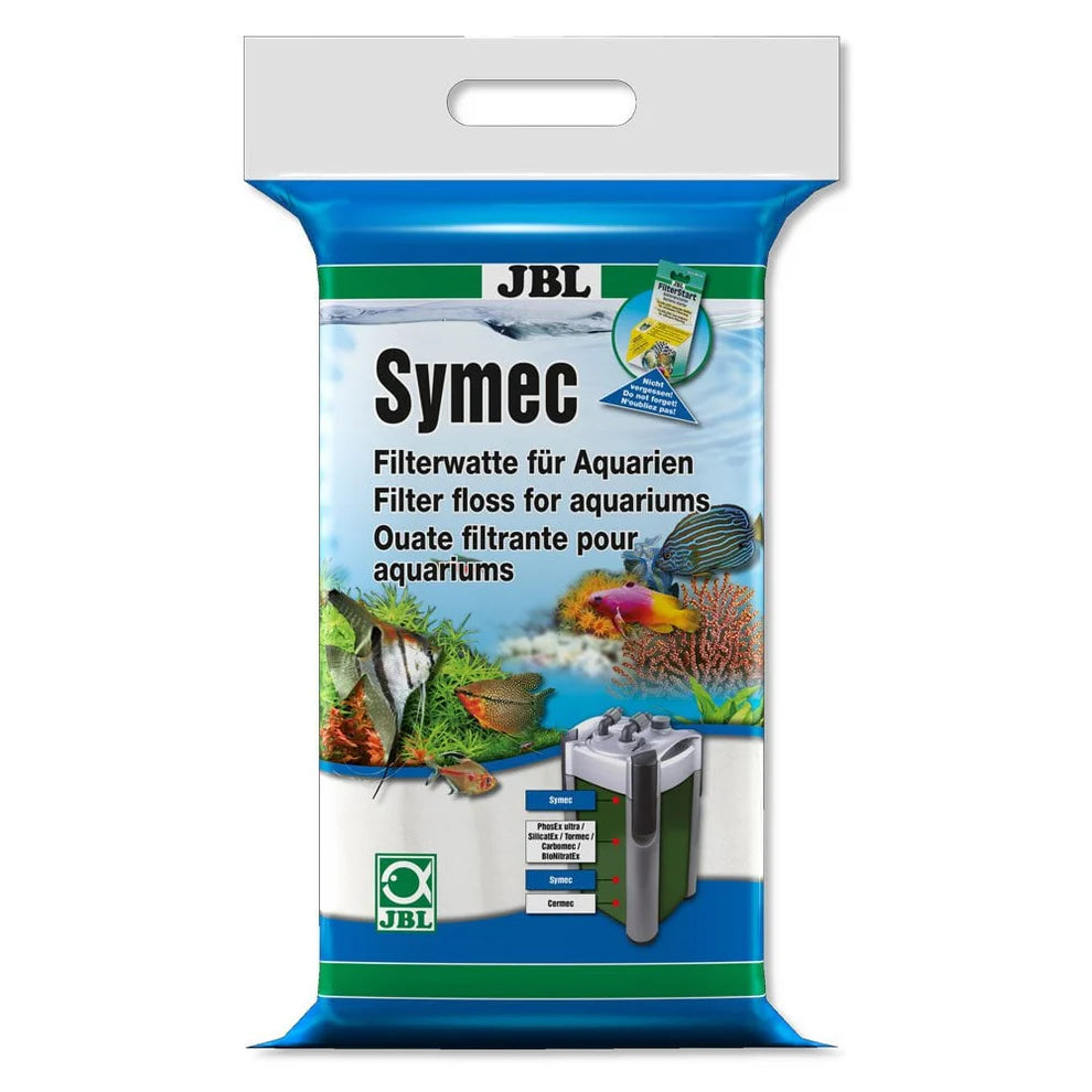 JBL Symec Filter Floss 250g fine synthetic aquarium filter wool for clear water filtration