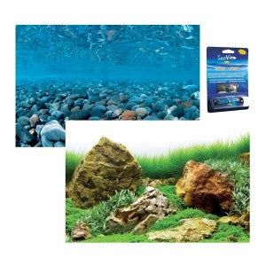 River Rock/sea Of Green Background 60x120cm