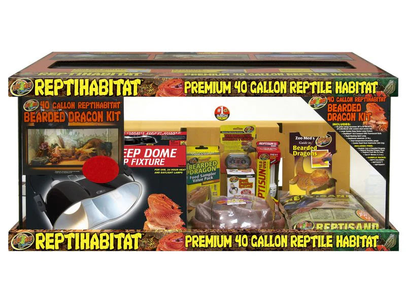 ZooMed Reptihabitat Bearded Dragon Kit