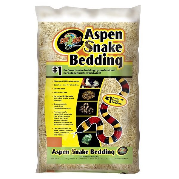 Zoomed Aspen Snake Bedding 4.4L
