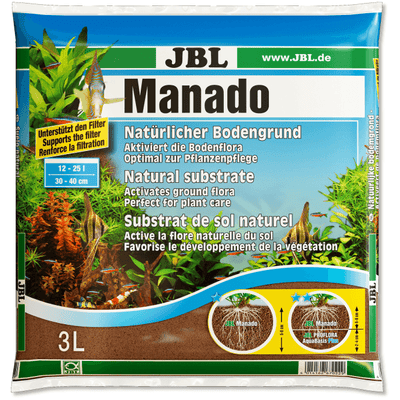 JBL Manado natural planted aquarium substrate