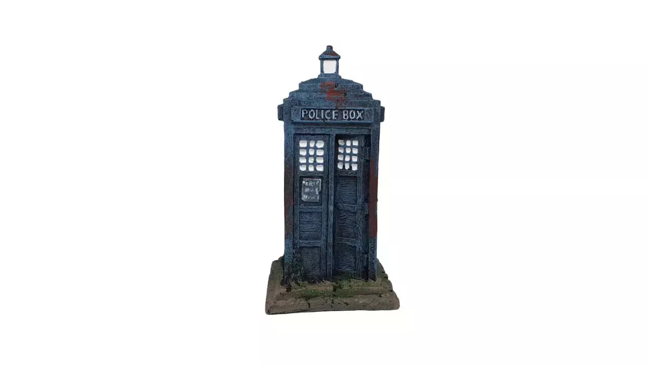 Blue Telephone Box  Ornament