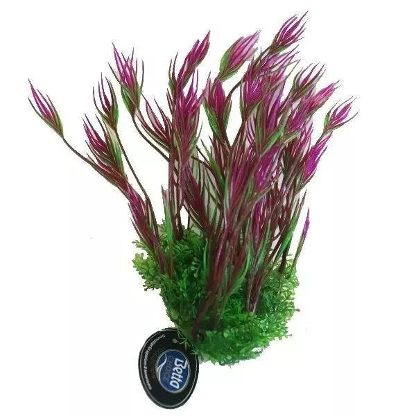 Betta 8" Pink Plastic Plant