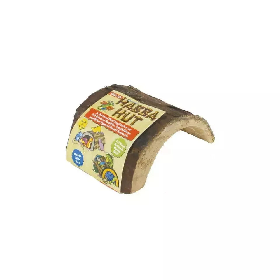 Zoo Med Habba Hut Reptile Wooden Hide small