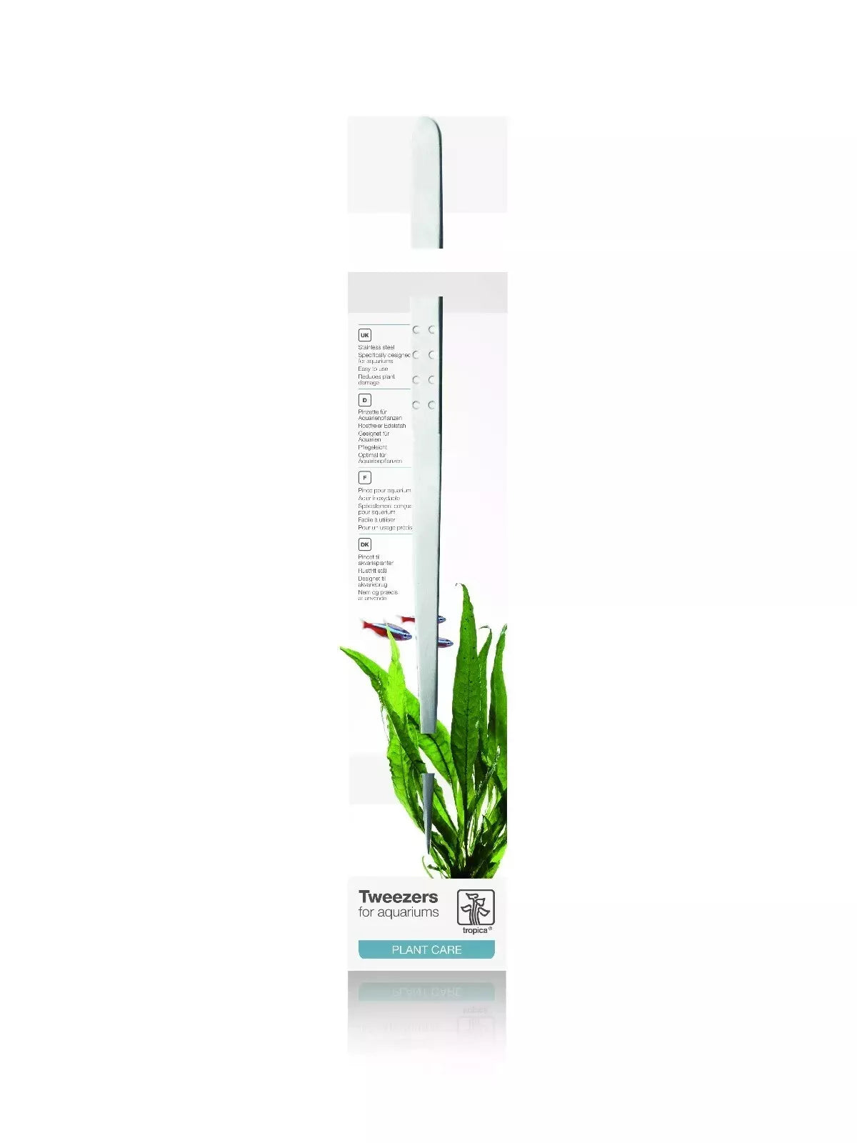 Tropica Stainless Steel Aquarium Plant Tweezers 25cm Aquascaping Tool